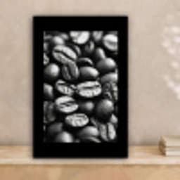 Koffiebonen - Zwart - Vintage canvas 2cm klein -sfeer1