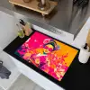Vrouw - Zonnebril - Abstract - Oranje Inductie beschemer met haakjes klein -sfeer1