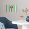 Kreeft - Strepen - Realistisch - Zomers poster papier klein -sfeer3