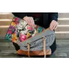 Vrouw - Kauwgom - Graffiti - Neonkleuren laptophoes neopreen klein -tas
