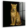 Panter - Realistisch - Bruin plexiglas 5mm klein -zzzproduct_nieuw