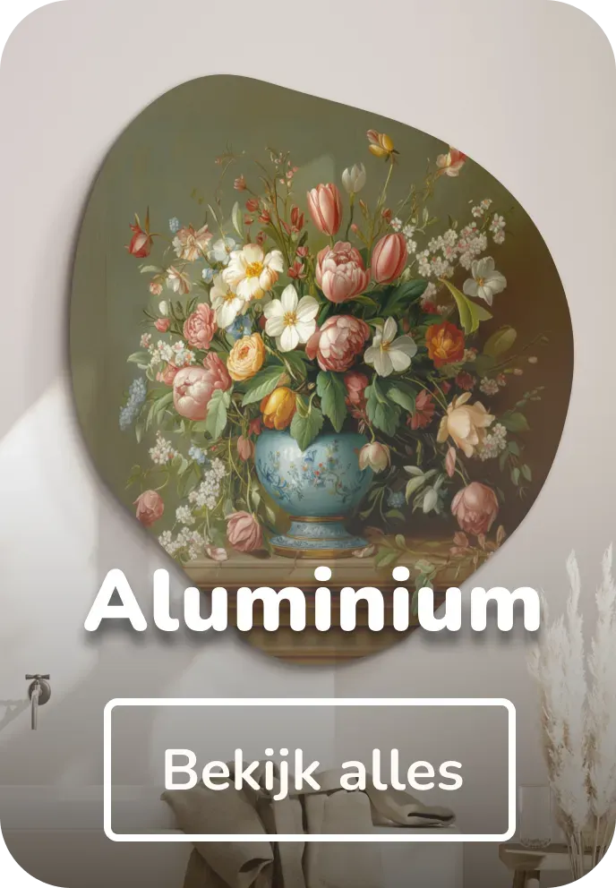 Organische vorm aluminium