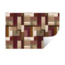 Modern - Geometrie - Kleurrijk Muursticker klein 286 -3d