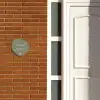 Olijfgroen - Sierlijk Naambord Organisch middel -sfeer3