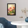 Tulpen - Sprookjesachtig - Kleurrijk fotolijst zwart zonder passe partout klein -sfeer4