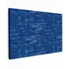 Verf - Strepen - Blauw Tuinposter op houten frame 2 cm dik klein 845 -3d