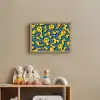 Smileys - Geel - Blauw Light Box met batterij (Wandlamp kind) middel -sfeer2_kind