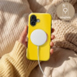 Geel - Roze - Oh - 3D Toughcase MagSafe Apple iPhone 17 klein -USP_MagsafeV