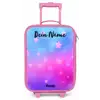 Sterren - Roze - Blauw Kinderkoffer - Roze klein -zz3dotto