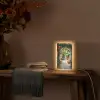 Doorkijk - Bloemen - Natuur - Bloementuin Light Box met kabel (Tafellamp) klein -sfeer4