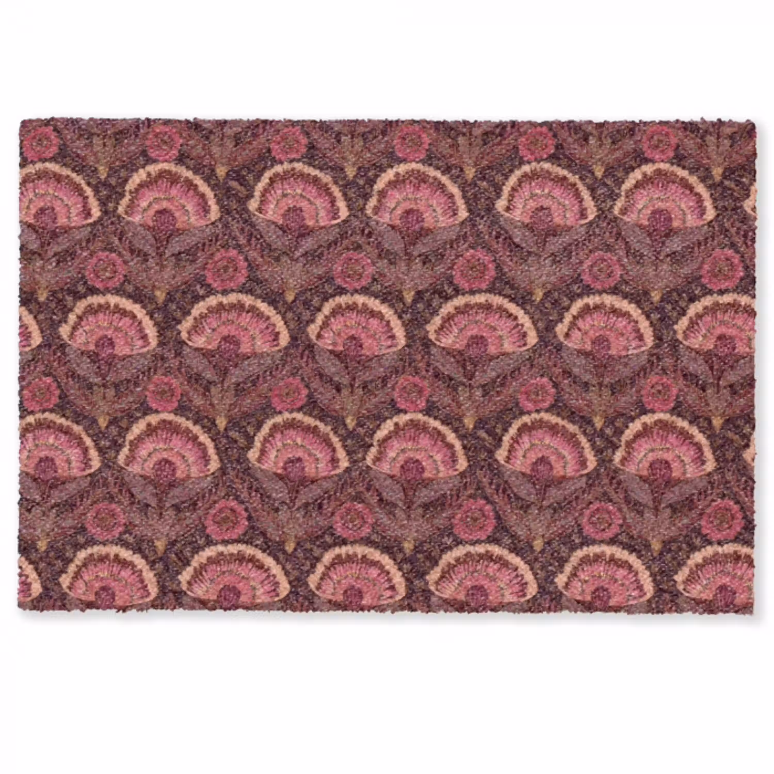 Antiek - Bloemen - Kleurrijk Deurmat klein 898 -zkaufland3d