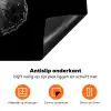 Vlinder - Grijs - Mysterieus Inductie beschermer vinyl 3mm klein -zzzzzzz-td-onderkant