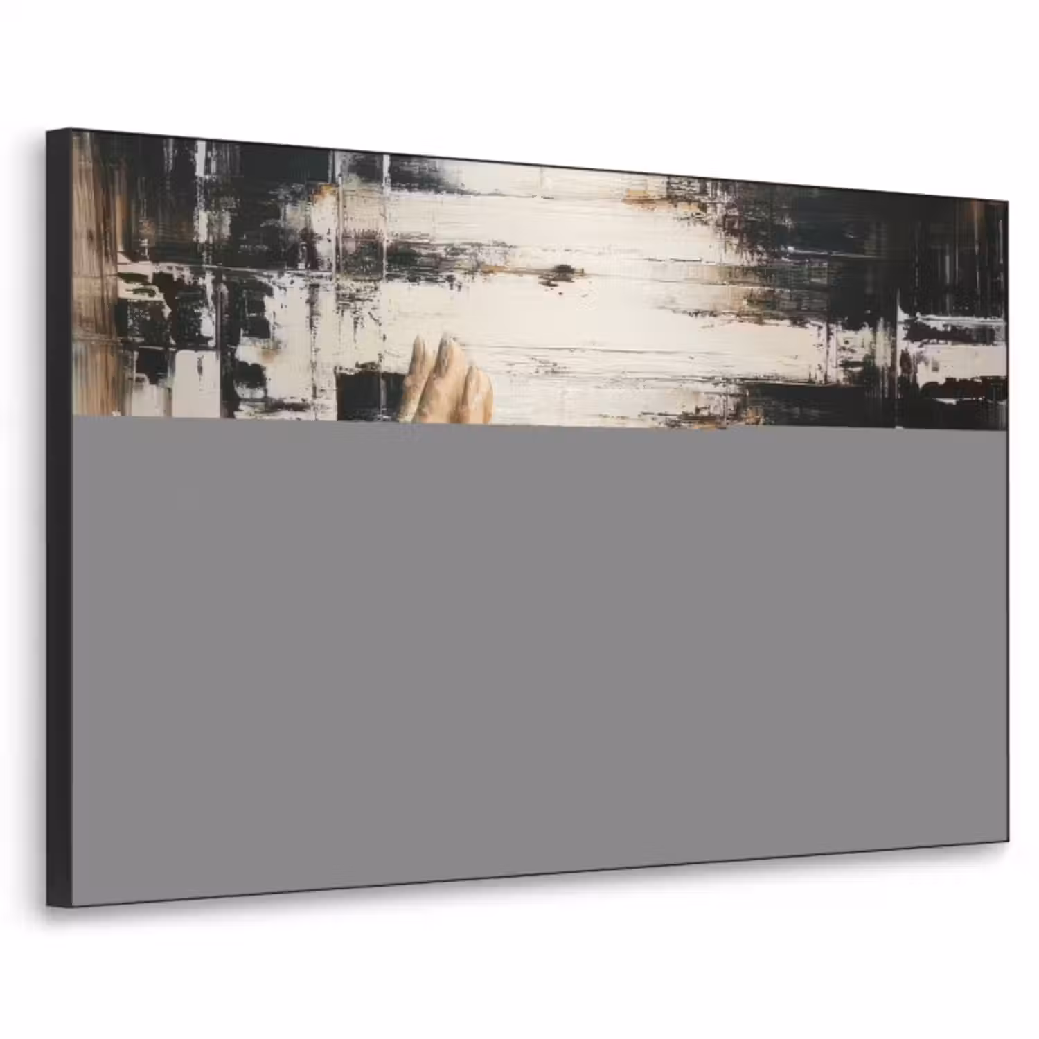 Art Frame - Hand - Gezicht - Strepen - Abstract
