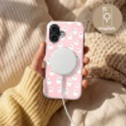 Spookjes - Patroon - Roze Toughcase MagSafe Apple iPhone 17 klein 1017 -USP_MagsafeV