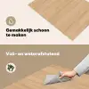 Naturel - Hout - Plank - Patronen Inductie beschemer met haakjes klein 777 -ky-schoon-nl
