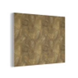 Organisch - Lijnen - Goud PET vilt klein 837 -3d