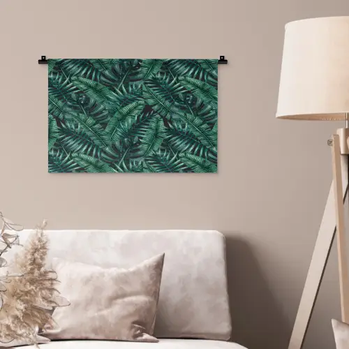 Jungle - Beplanting - Overlapping - Afsnijding Wandkleed katoen klein 269 -sfeer4