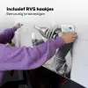 Feestelijk - Champagne - Discobal Inductie beschemer met haakjes klein -ky-ophangen-nl