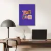 Yes fun - Kleurrijk - Collage-stijl PET vilt klein -sfeer5