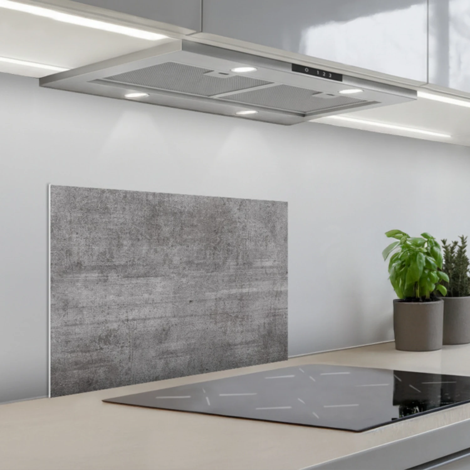 Verweerd Betonnen Doek keuken achterwand spatscherm klein -3d_schuin
