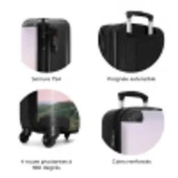 Vuurtoren - Duinlandschap - Zee NBS - Handbagage koffer - Volwassenen Unisex middel zzzzzzzbolletjes_FR