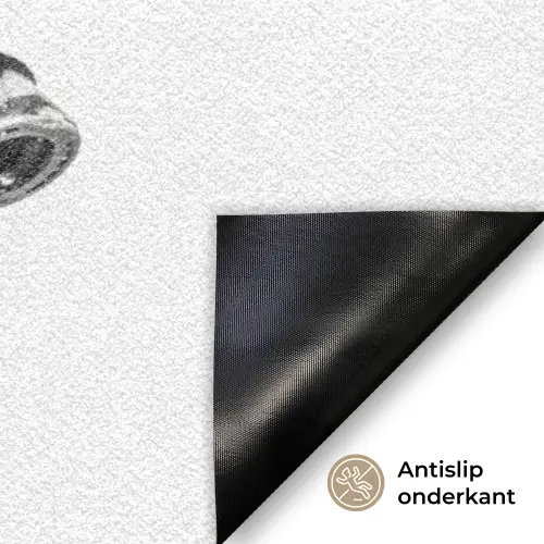 Fries - Hengst - Modern Deurmat klein -antislip_NL