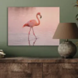 Flamingo - Water - Roze PET vilt klein -sfeer2