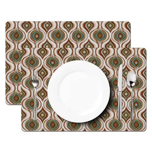 Motief - Patroon - Kleurrijk Placemat vinyl groot 368 -zzsfeer2_Kitchenyeah-website