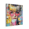 Expressief - Milkshake - Vrouw - Felle kleuren aluminium wit klein -3d