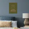 Roze - Groen - Wijn - Quote poster papier klein -sfeer2