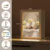 Bloemen - Eieren - Geschilderd Light Box met kabel (Tafellamp) klein -USP_NL