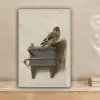 Puttertje - Oude Meester - Carel Fabritius canvas 2cm klein -sfeer1