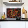 Mandala - Cirkels - Patronen Inductie beschemer met haakjes klein -sfeer2