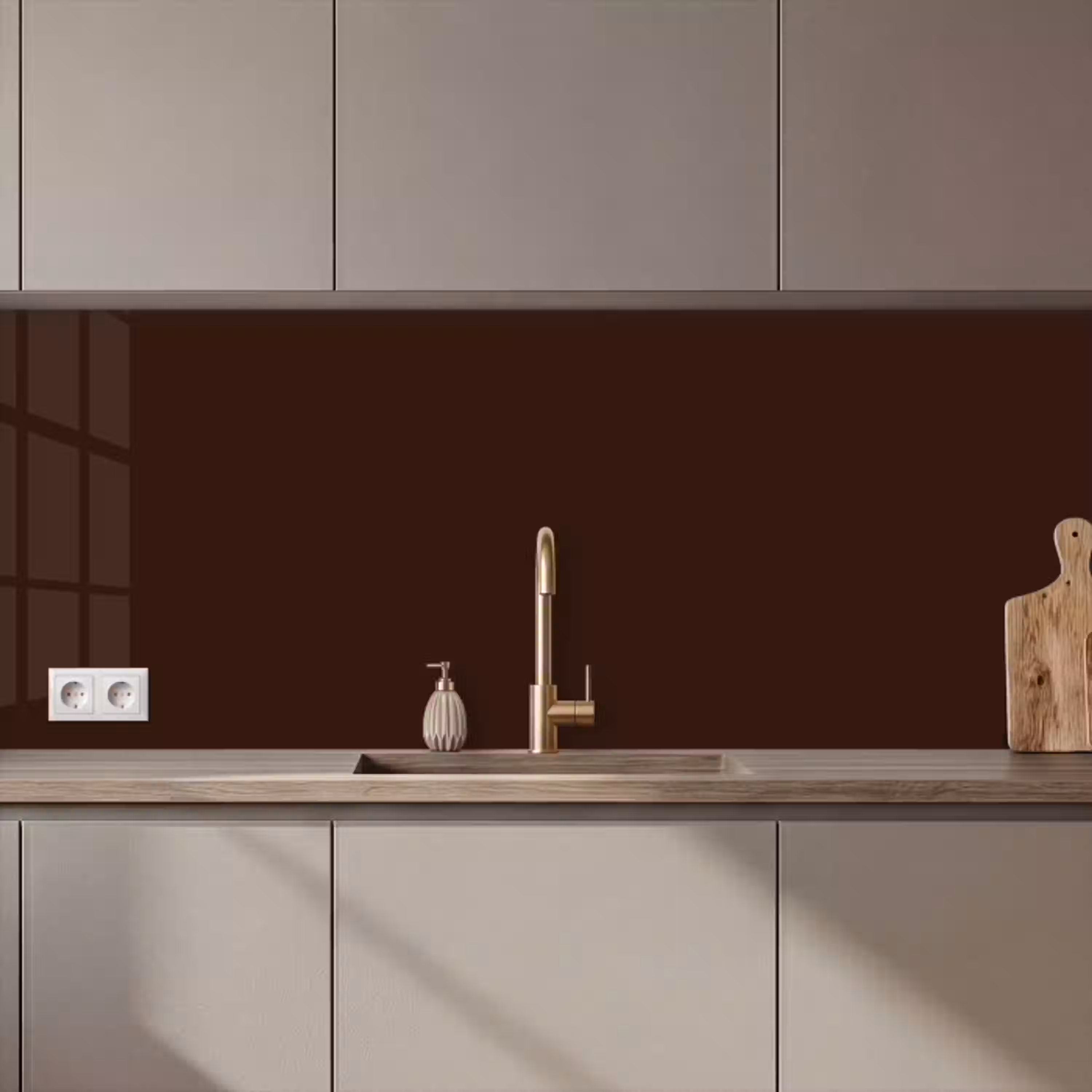 Dark - Chocolate - Bruin keuken achterwand 2 middel 871 zz_3dshopping