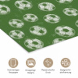 Voetbal - Sport - Groen poster papier klein 62 -tcloseup_DE