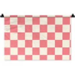 Traditioneel - Patroon - Roze Wandkleed katoen klein 269 -zz3d