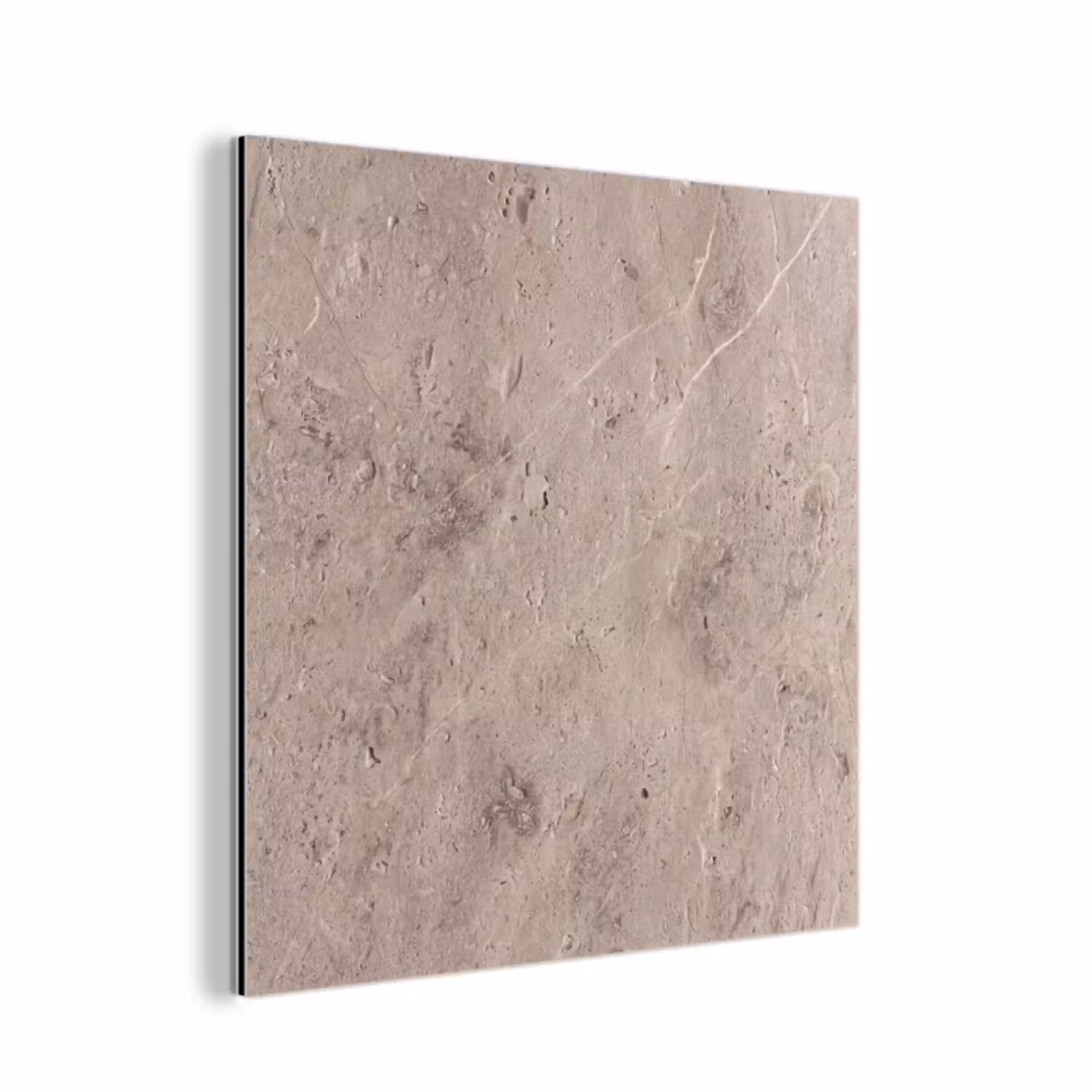 Textuur - Steen - Patroon - Rustiek - Beige aluminium wit klein -3d