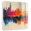 Modern - Verf - Kunst - Kleurrijk plexiglas 5mm klein -zzzproduct_nieuw