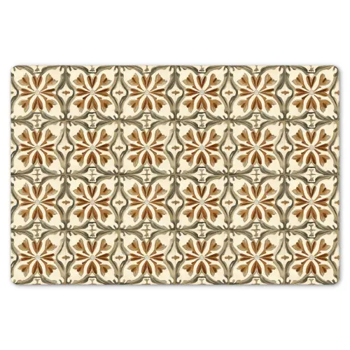 Siertegel - Patroon - Bruin Placemat vinyl groot 368 -zzsfeer1_Kitchenyeah-website