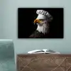 Arend -Amerika - Koksmuts - Vogel - Stoer canvas 2cm klein -sfeer4