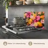 Drink - Bloemen - Yellow keuken achterwand spatscherm klein -usp_NL
