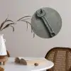 Steeksleutel - Schilderij - Gereedschap - Verf Wandcirkel behangsticker klein -sfeer3