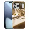 Wijn - Wijnglazen - Wit Telefoonhoesje iPhone 17 Pro Max klein -3d