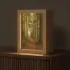 Bos - Natuur - Bomen - Landschap - Bladeren Light Box met kabel (Tafellamp) klein -z3d_website