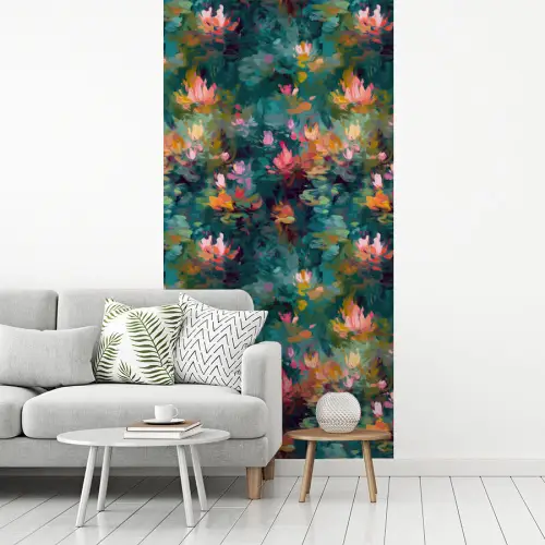 Waterlelies - Vijver - Water fotobehang vinyl groot 64 -woonkamer
