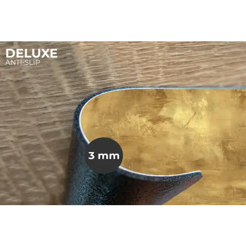 Industrieel - Textuur - Goud Placemat vinyl groot 368 -closeup