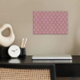 Trendy - Patroon - Roze poster papier klein 62 -sfeer1