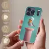 Roodborstje - Vogel - Koksmuts - Sokkel Telefoonhoesje iPhone 17 Pro Max klein -sfeer3_NL