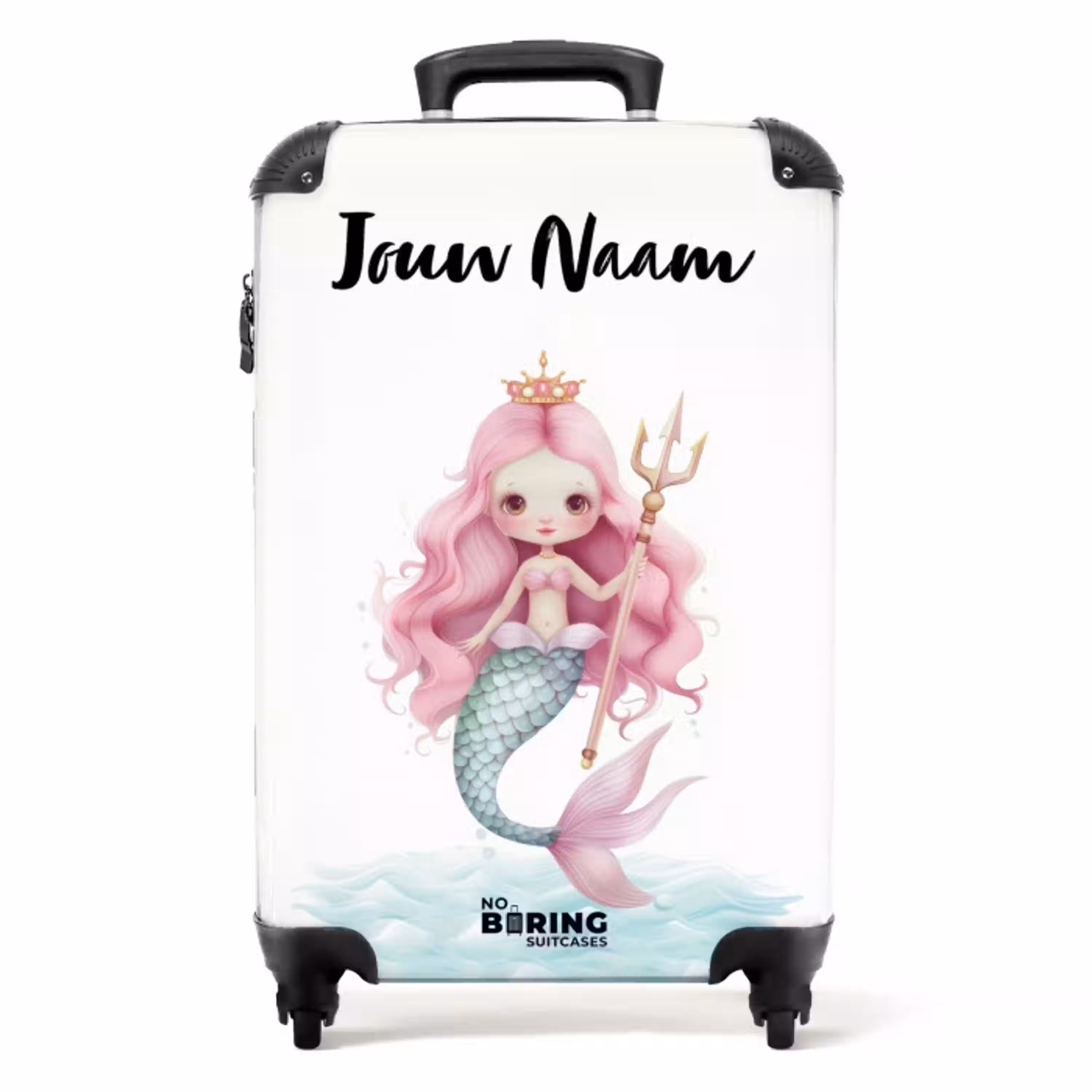 Suzy sirene NBS - Handbagage koffer - Kinderen Unisex middel -productfoto_recht