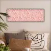 Vloeiend - Olieverf - Roze canvas 2cm klein 828 -sfeer1